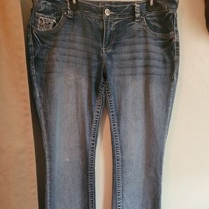 Amethyst Bootcut Jeans Sz 16, Medium wash
